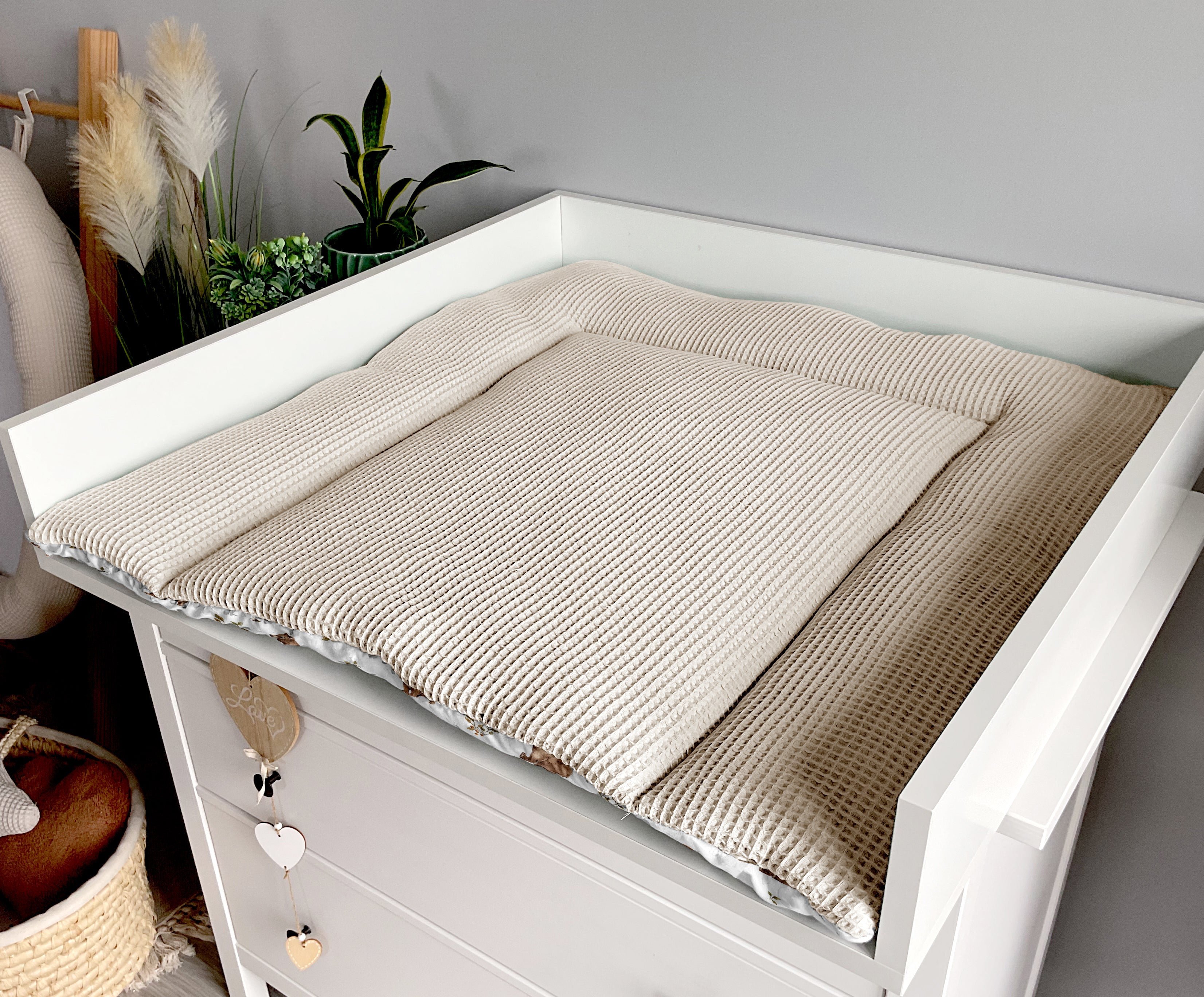Changing mat | Bears and Light beige