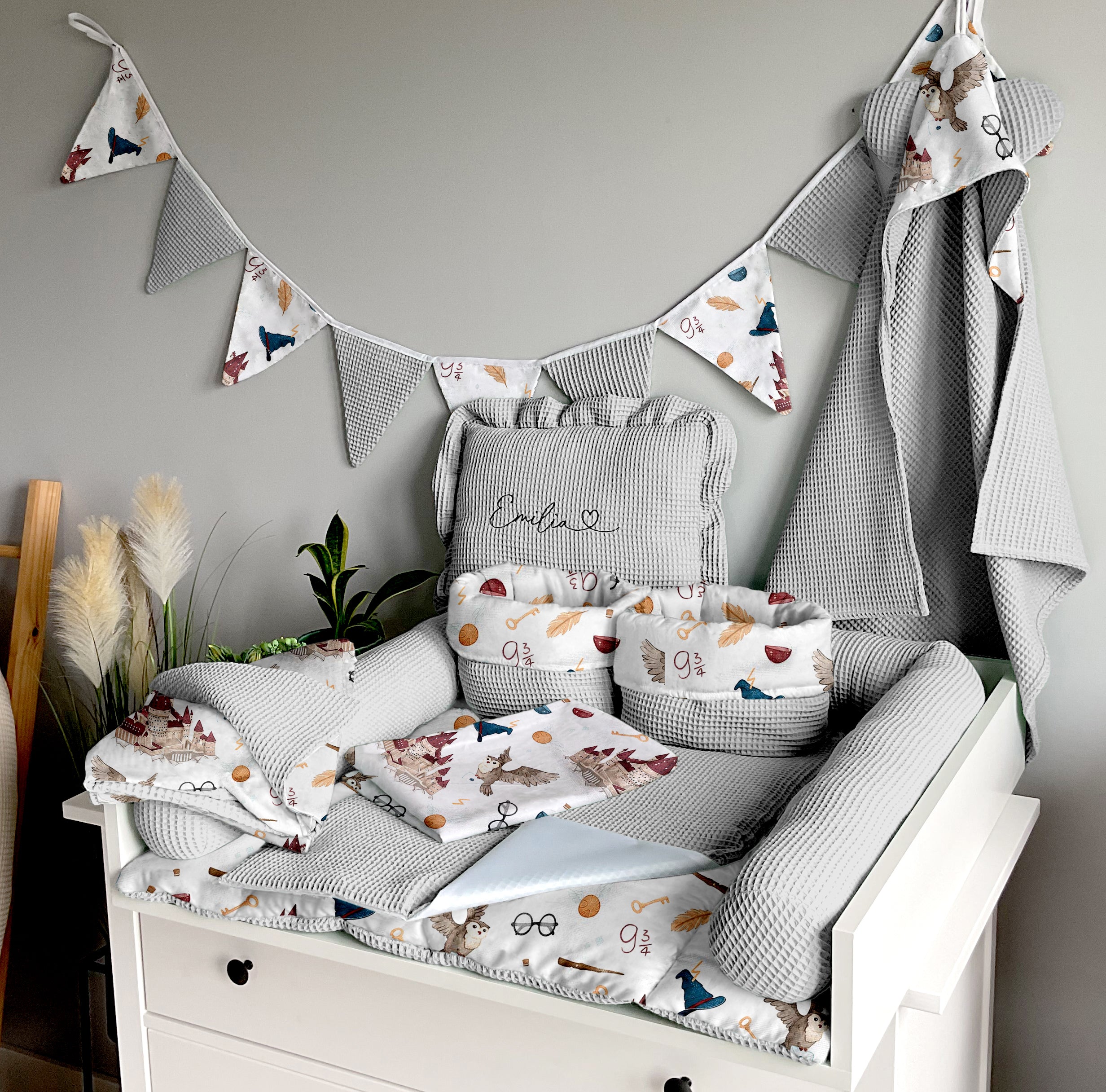 Changing mat | School of Magic and grey