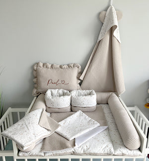 Wickelauflage mit abnehmbaren Bezug und wasserdichter Matratze - Changing mat | Grass-SleepeSheep-Set 7-50cm W 70cm H- - SleepeSheep