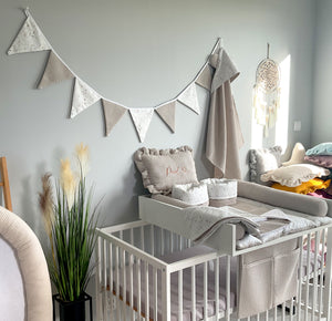 Wickelauflage mit abnehmbaren Bezug und wasserdichter Matratze - Changing mat | Grass-SleepeSheep- - SleepeSheep