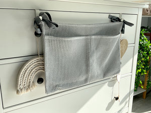 Wickelauflage mit abnehmbaren Bezug und wasserdichter Matratze - Changing mat with snaps | Grey Frotte-SleepeSheep- - SleepeSheep