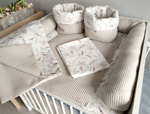 Wickelauflage mit abnehmbaren Bezug und wasserdichter Matratze - Changing mat | Moths-SleepeSheep-Set 5-50cm W 70cm H- - SleepeSheep