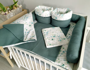 Wickelauflage mit abnehmbaren Bezug und wasserdichter Matratze - Changing mat | Eukalyptus-SleepeSheep-Set 5-50cm W 70cm H- - SleepeSheep