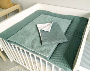 Wickelauflage mit abnehmbaren Bezug und wasserdichter Matratze - Changing mat | Bottled Frotte-SleepeSheep-Set 2-50cm W 70cm H- - SleepeSheep