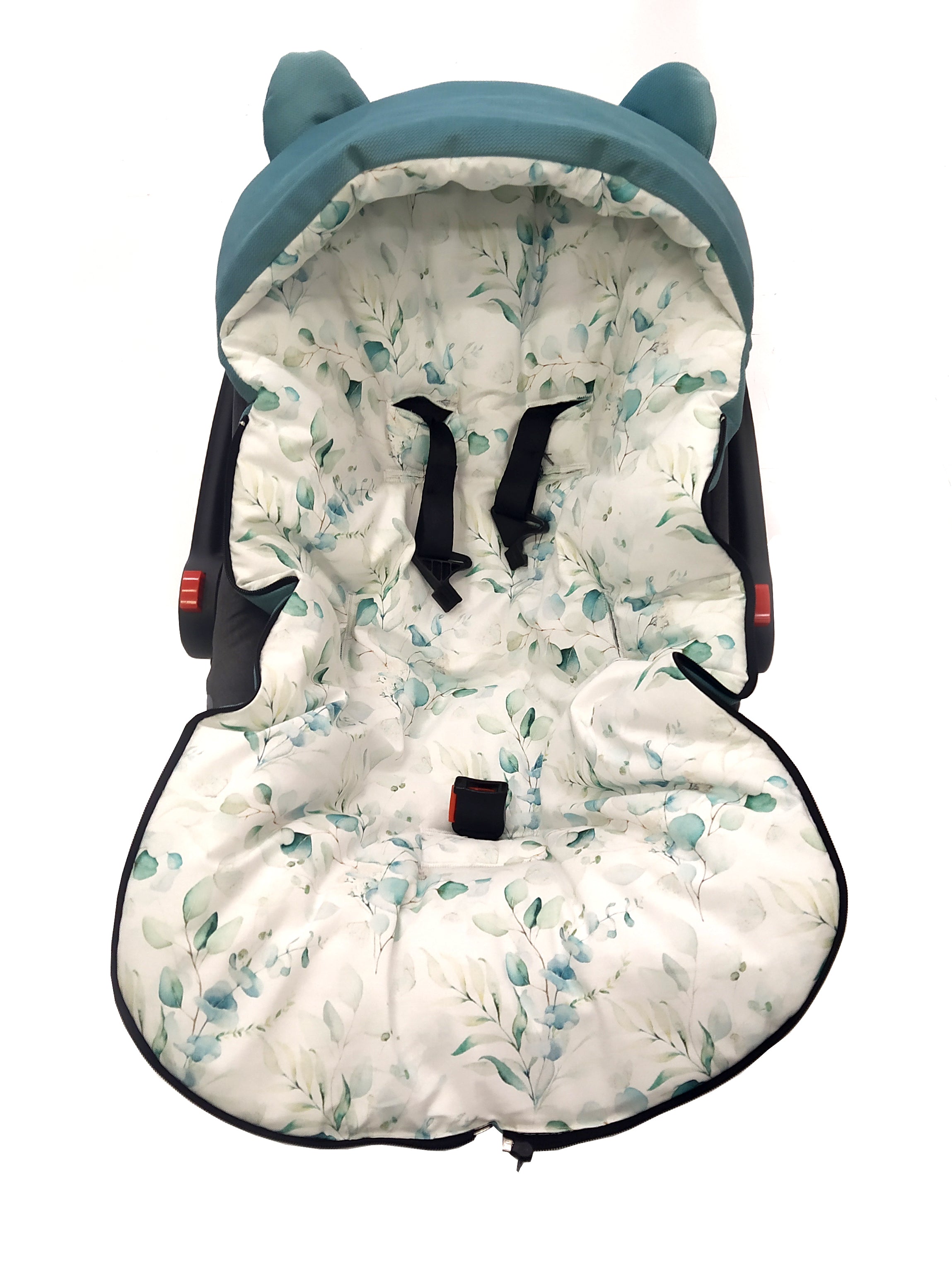 3-in-1 winter swaddle for car seat | Eukalyptus - SleepeSheep