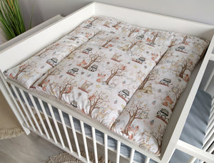 Wickelauflage mit abnehmbaren Bezug und wasserdichter Matratze - Changing mat | Forest Friends-SleepeSheep-Set 1-50cm W 70cm H- - SleepeSheep