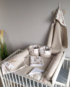 Wickelauflage mit abnehmbaren Bezug und wasserdichter Matratze - Changing mat | Forest Friends-SleepeSheep- - SleepeSheep