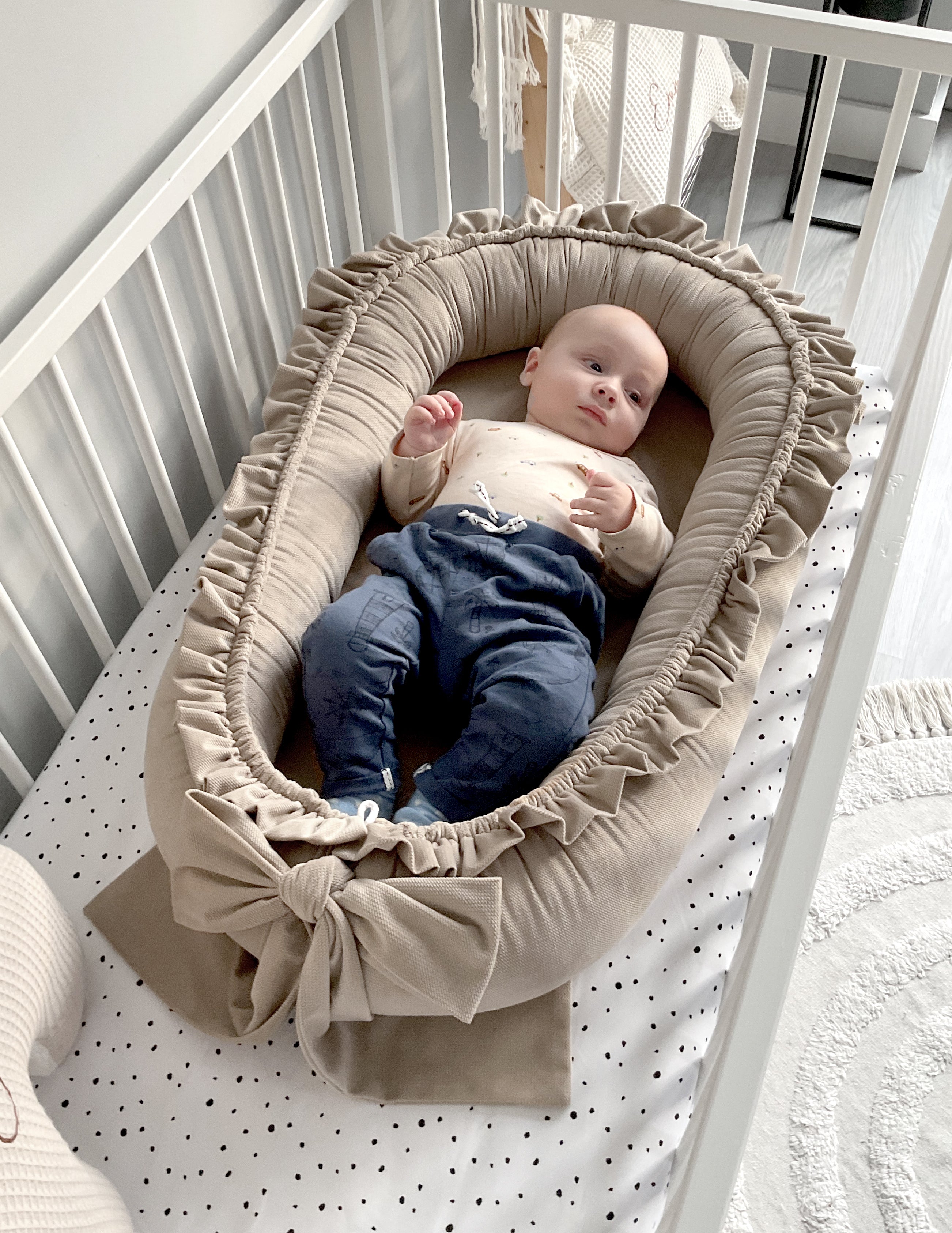 Babynest Velvet Beige