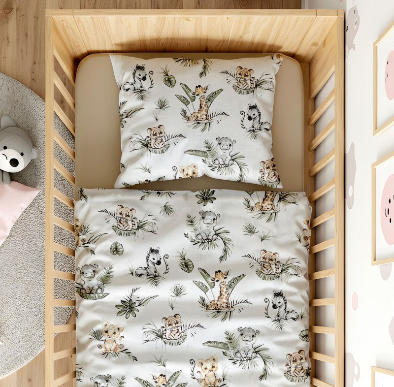 Children’s Bedding Set 100x135 40x60 cm | Safari