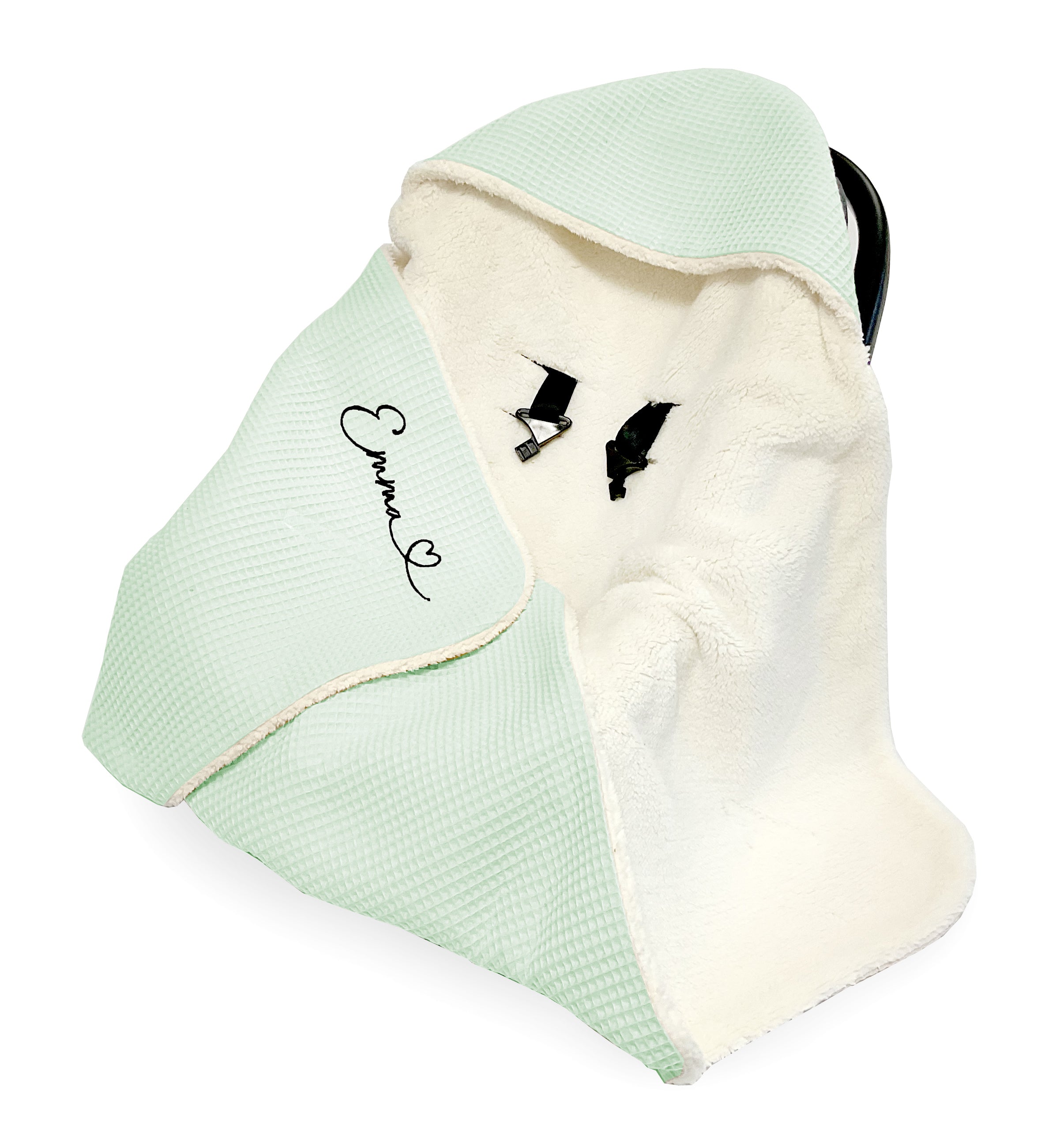 Winter Einschlagdecke für Babyschale | Wählen Sie Farben