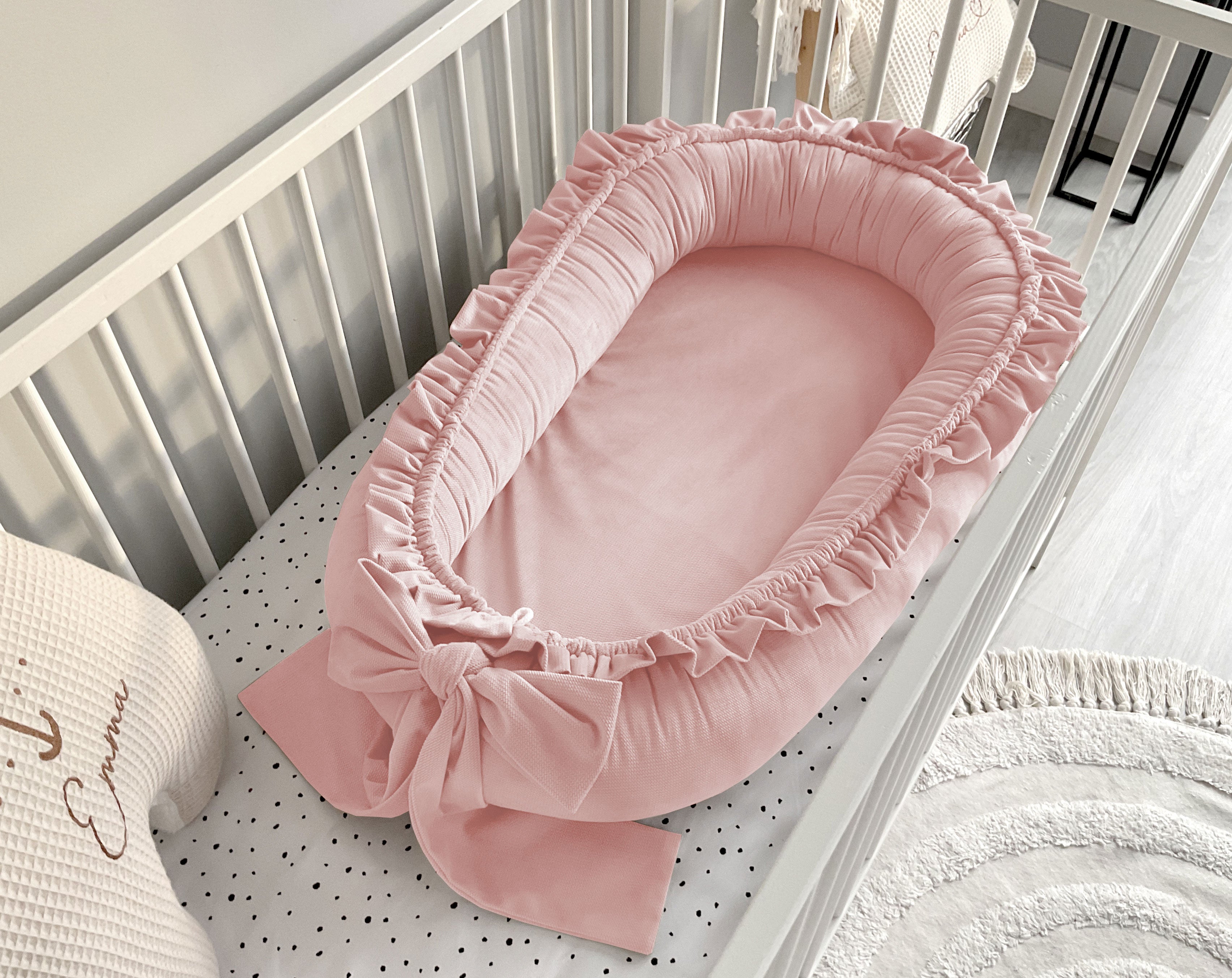 Babynest Velvet Light pink
