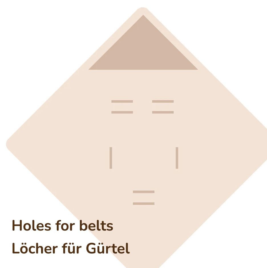 Baby car seat cover | Safari and sand beige velvet