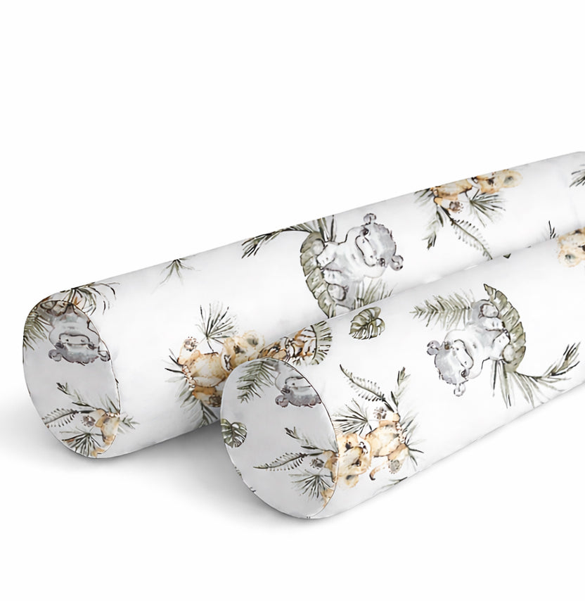 Crib bumper, roll 200cm | Safari