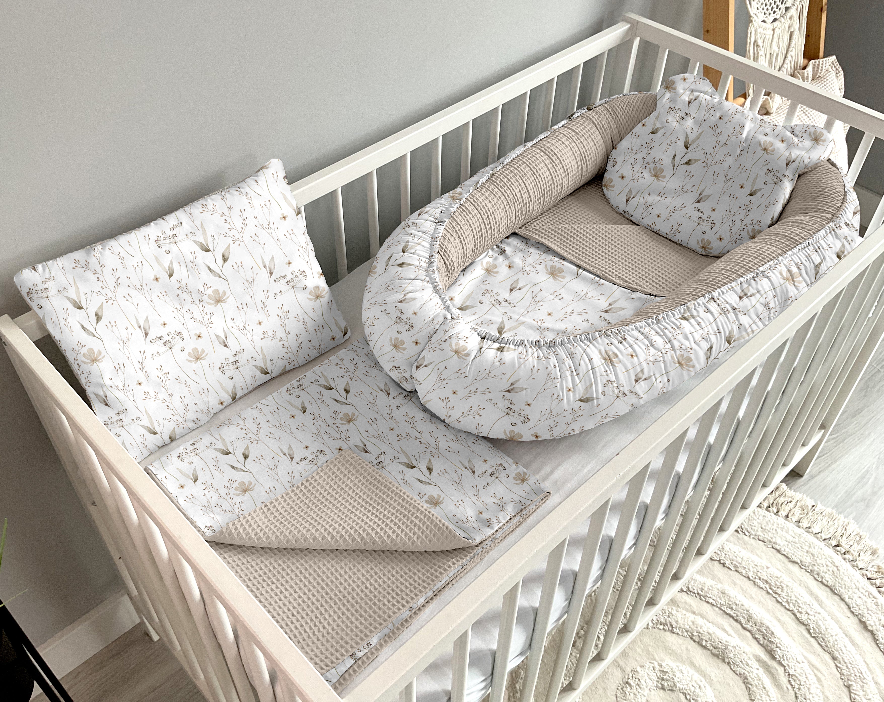 Babynest 5 piece set | Grasses and sand [PREMIUM]