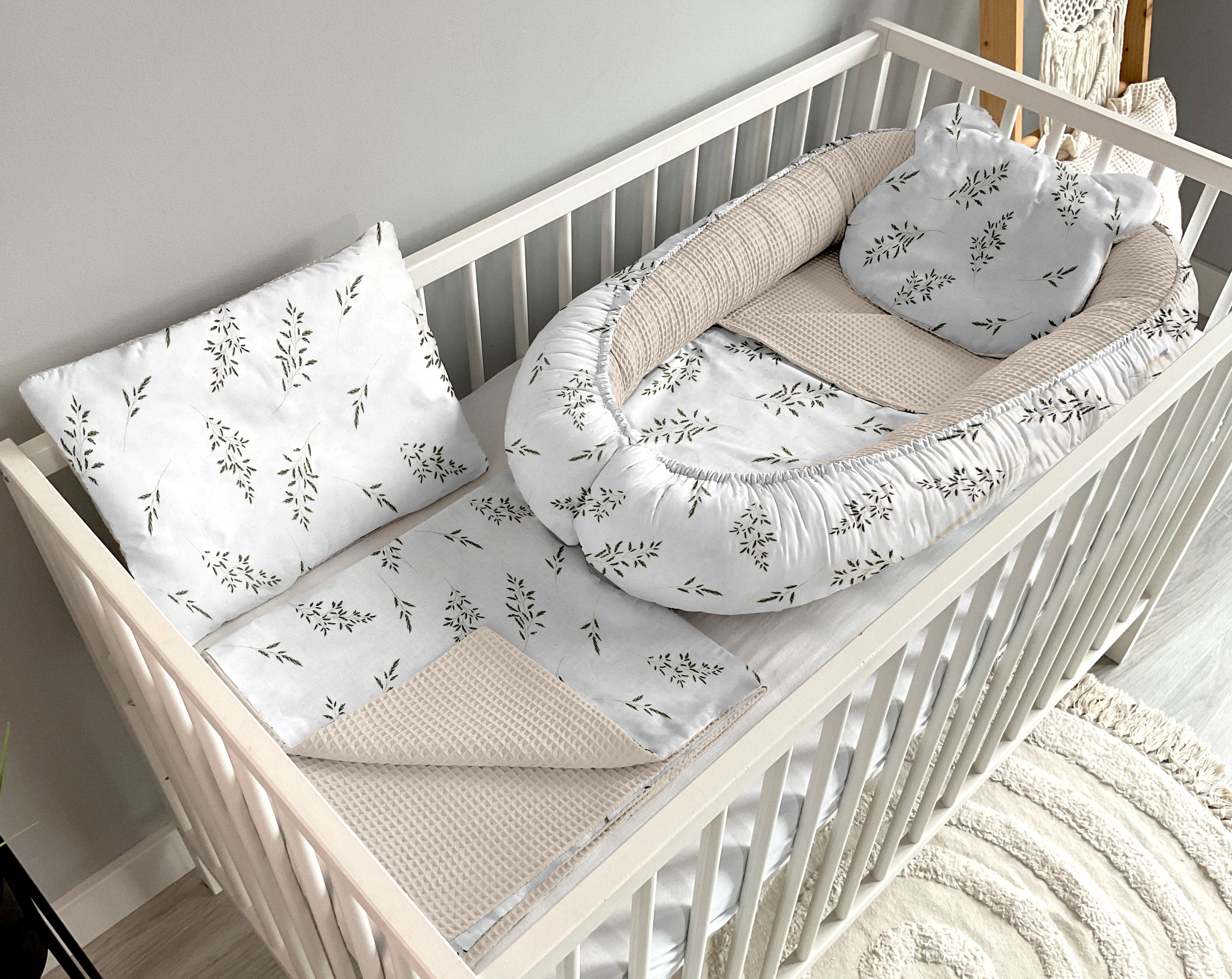 Babynestchen 5-teiliges Set | Kleine Zweige und Sand