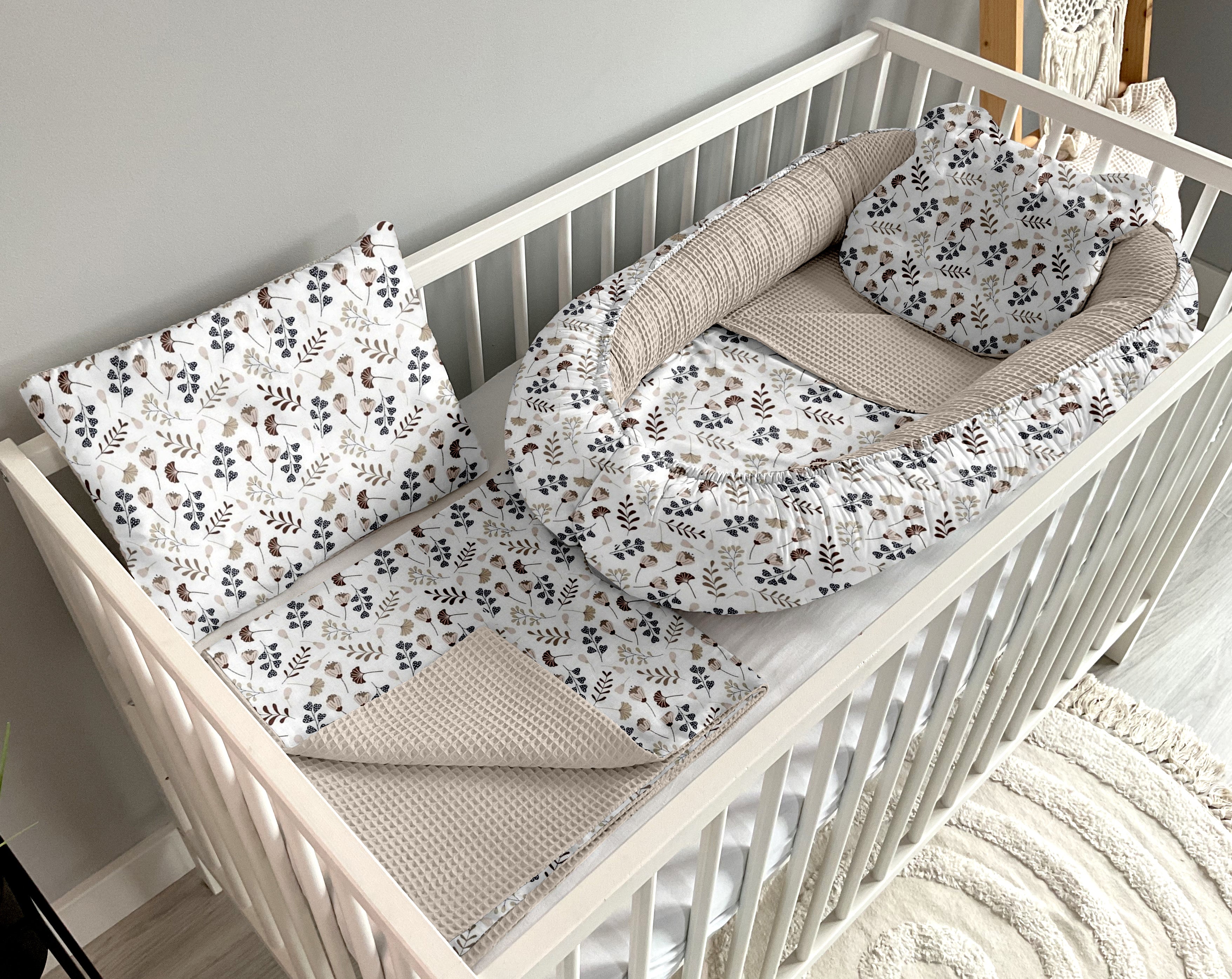 Babynest 5 piece set | Twigs and sand