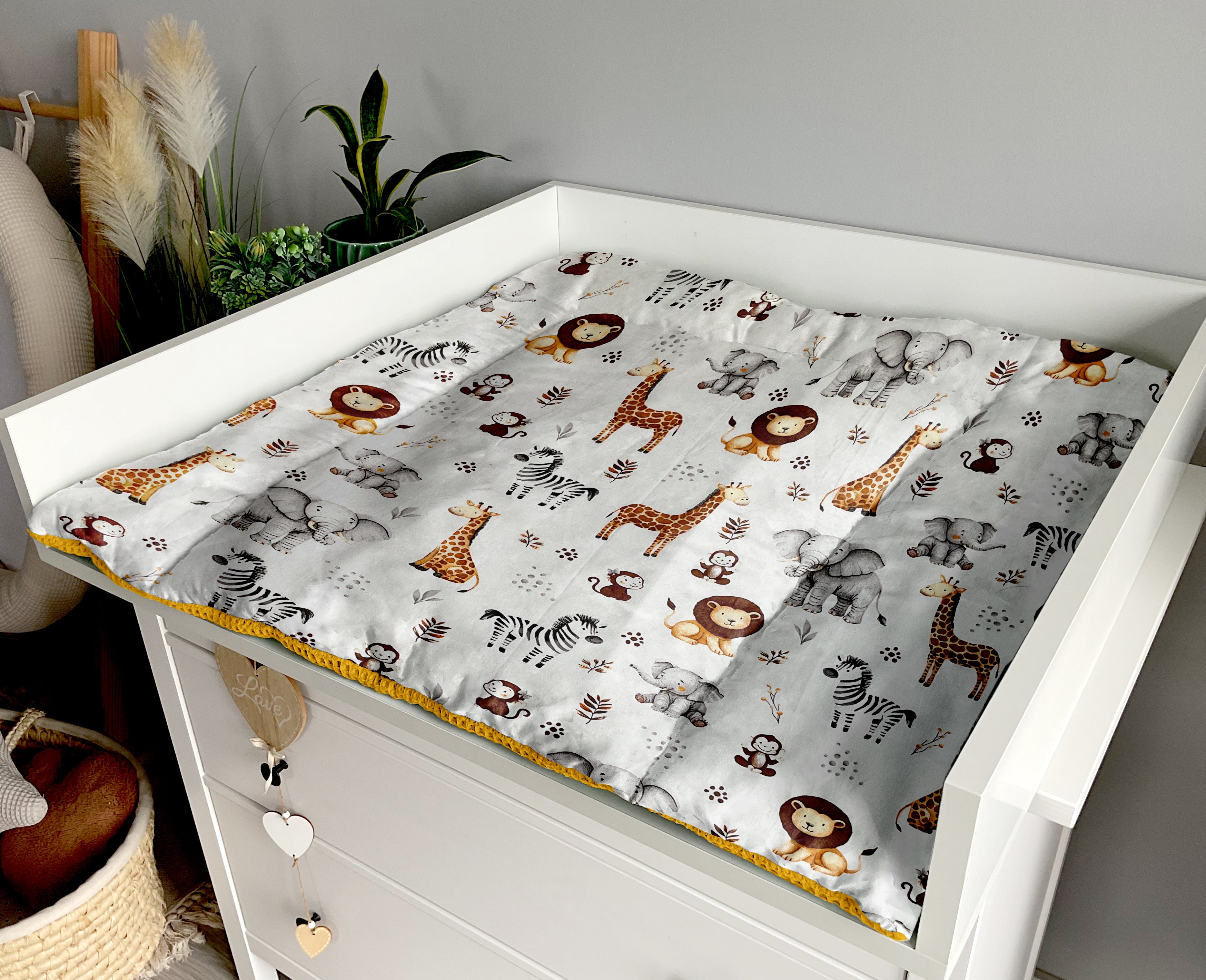 Changing mat | set of 6 elements | ZOO and honey