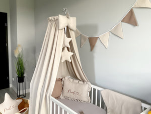 Standard Muslin canopy | Beige - SleepeSheep