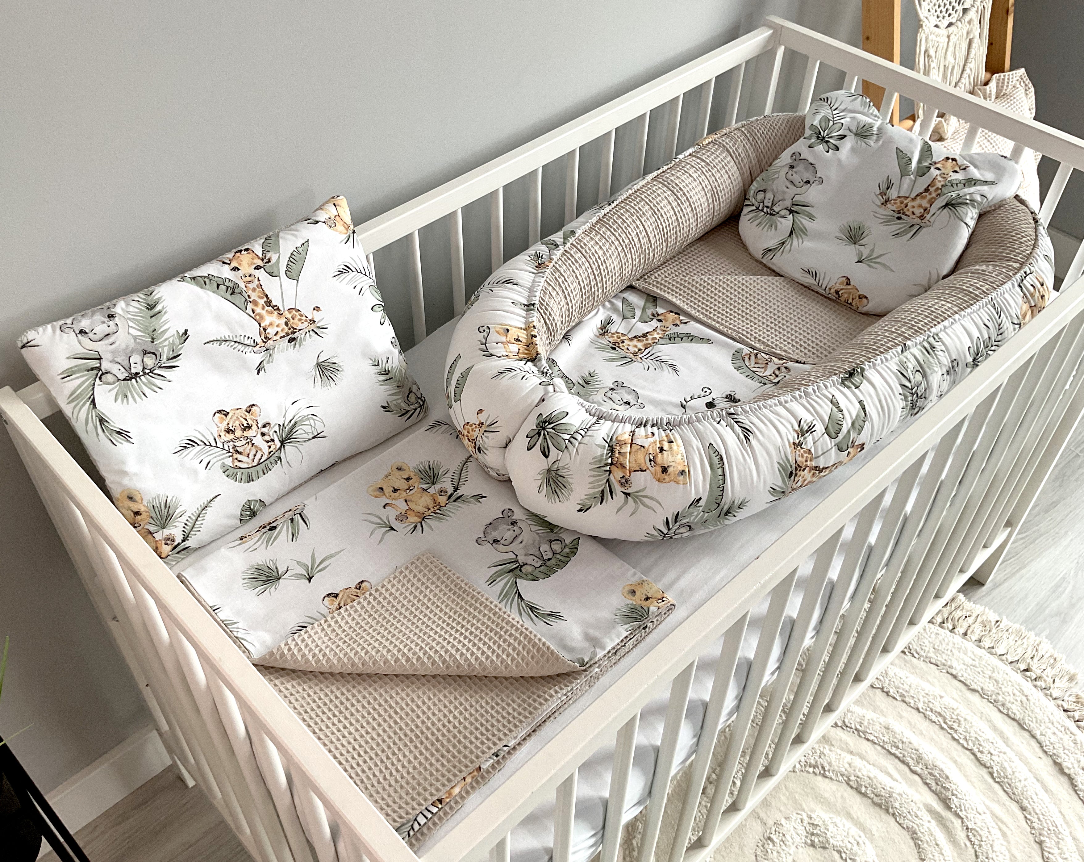 Babynest 5 piece set | Safari and sand