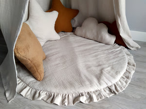 Canopy Muslin | Bed canopy | Beige - SleepeSheep