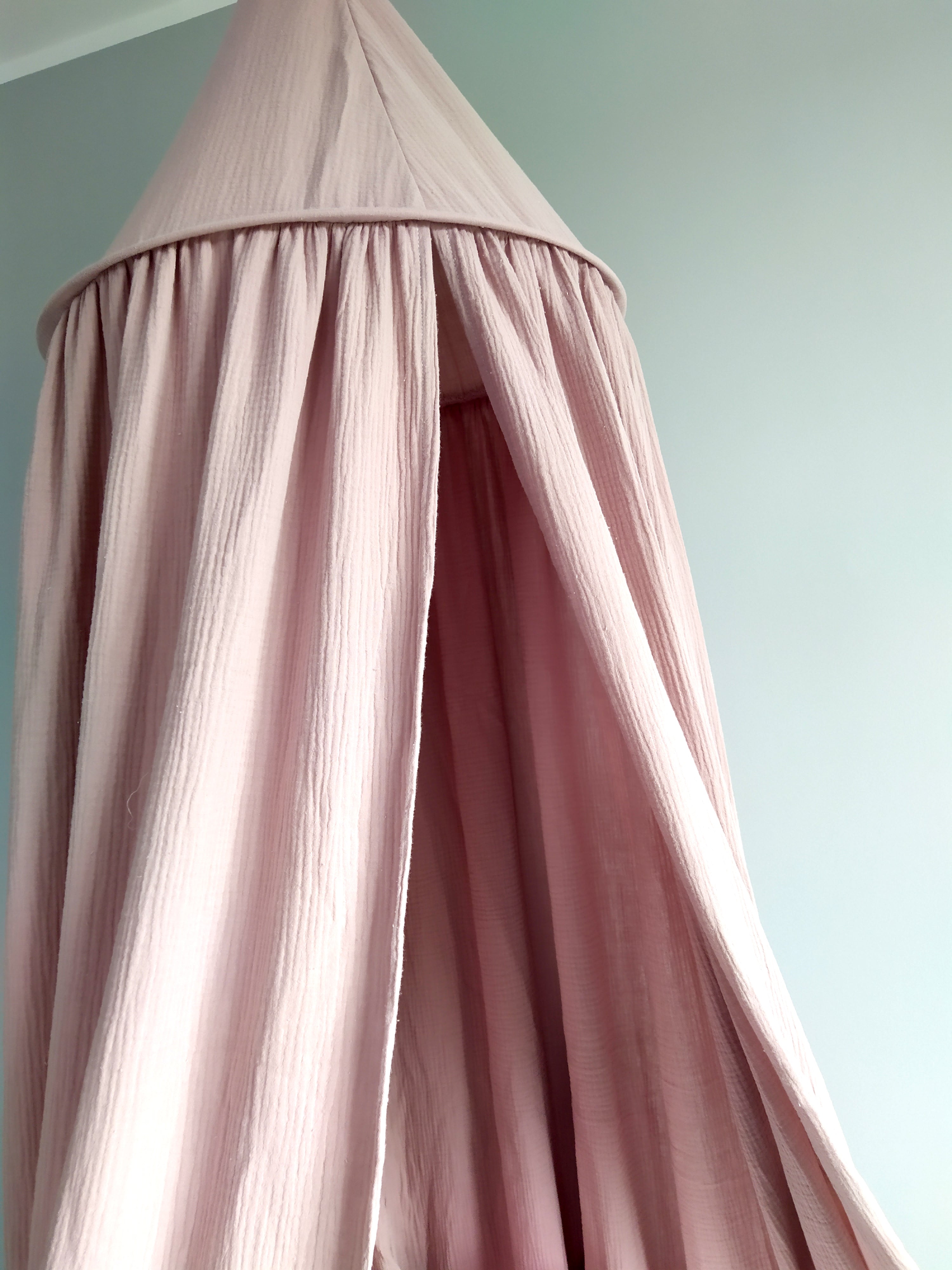 Canopy Muslin | Bed canopy | Dirty pink - SleepeSheep