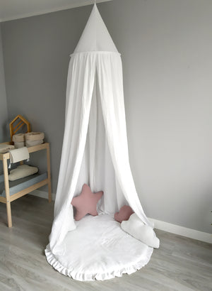 Canopy Muslin | Bed canopy | White - SleepeSheep