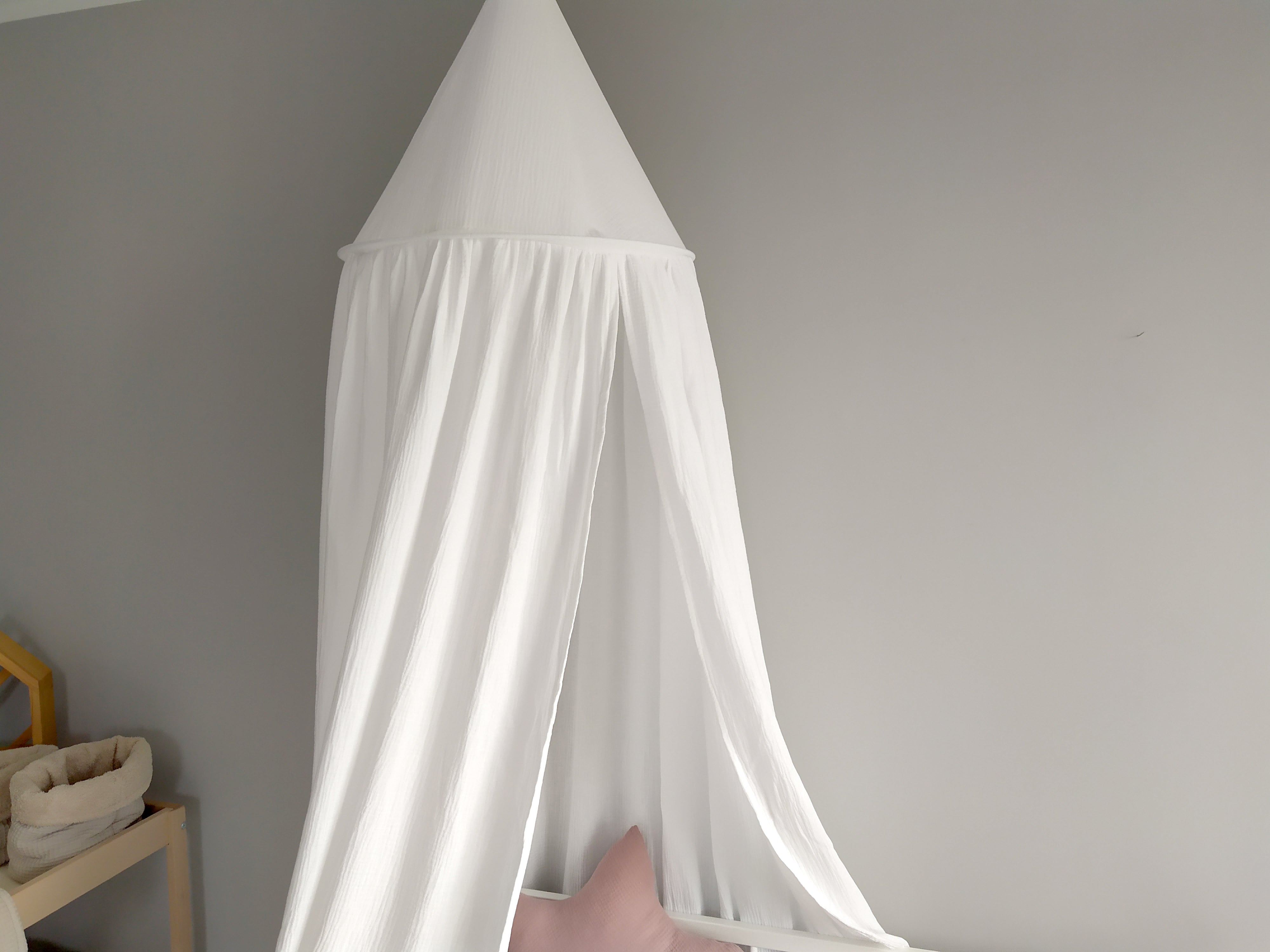 Canopy Muslin | Bed canopy | White - SleepeSheep