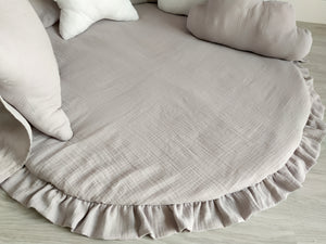 Canopy Muslin | Bed canopy | Grey - SleepeSheep