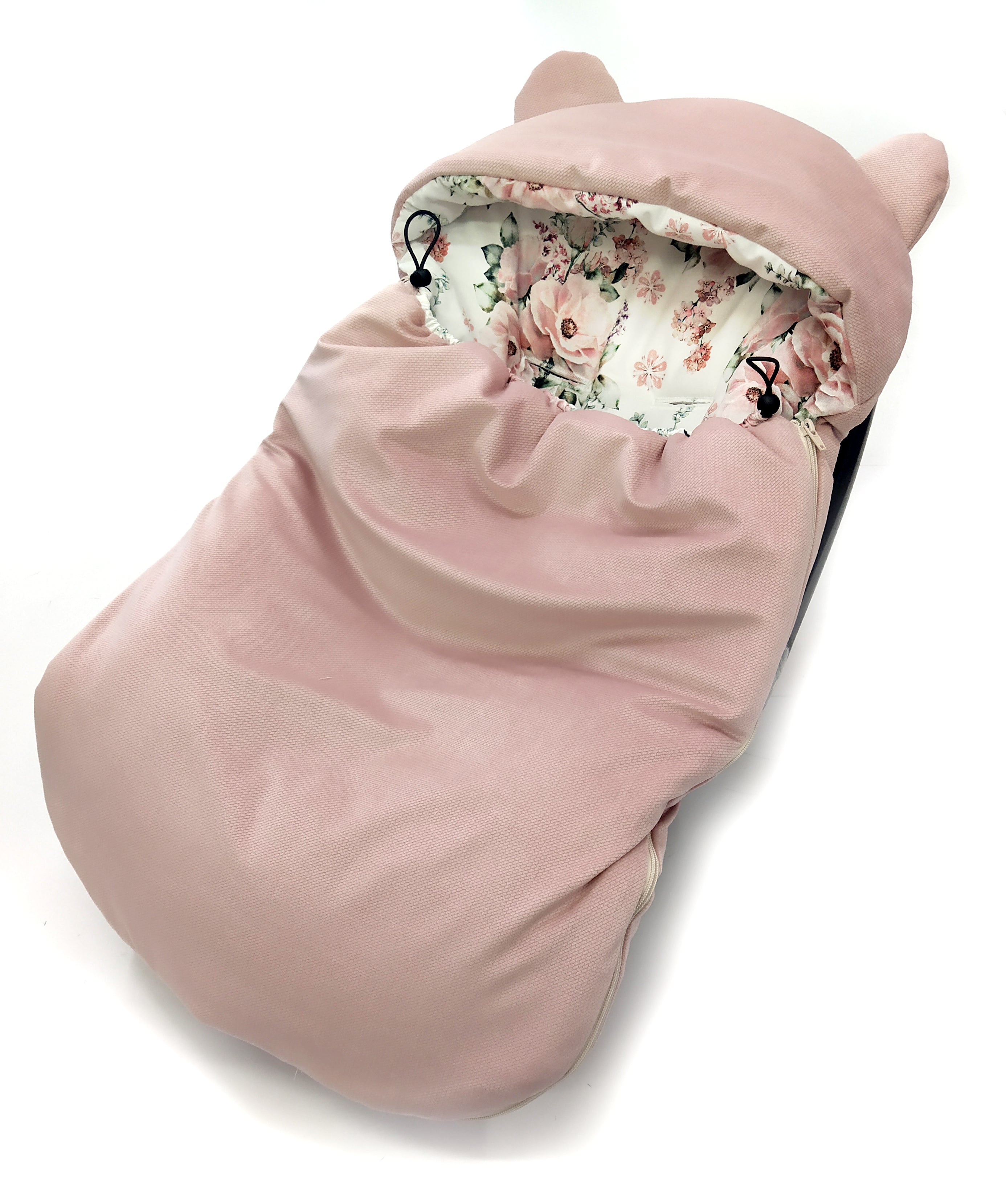 3-in-1 winter swaddle for car seat | Flowers - SleepeSheep