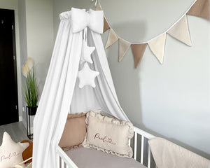 Standard Muslin canopy | White - SleepeSheep