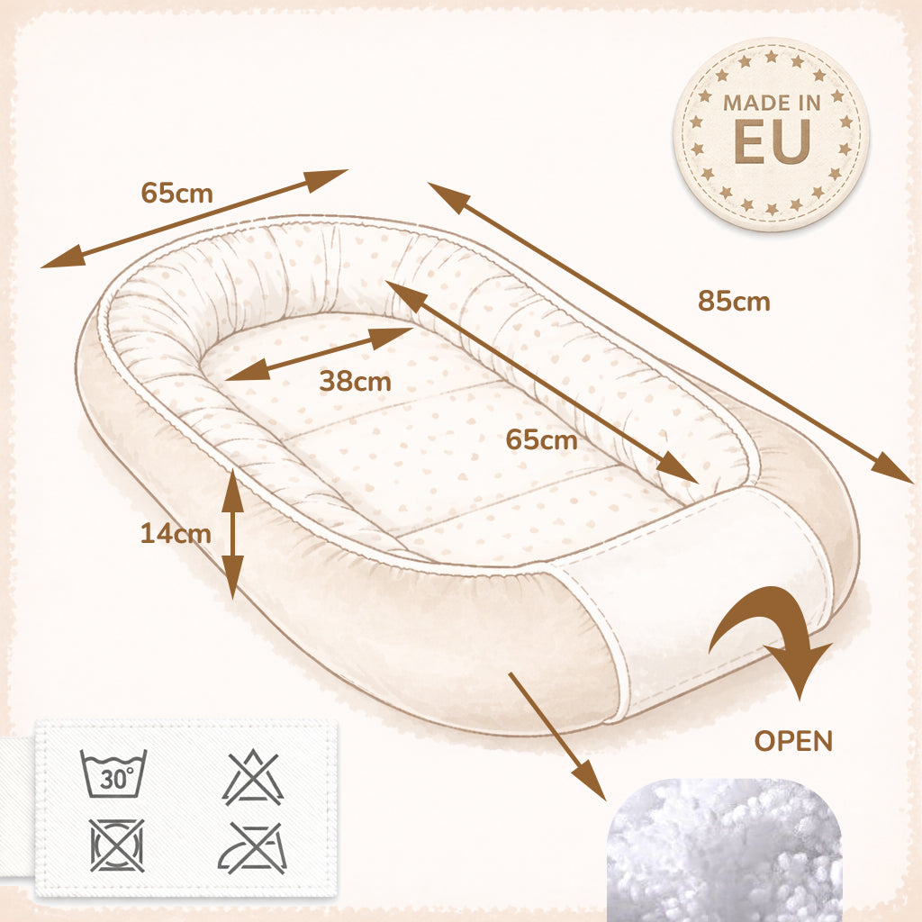 Babynest Light Beige